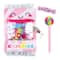 Make It Real™ 3C4G Candy Plush Pocket Locking Journal Set